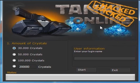 Tanki online crystal hack
